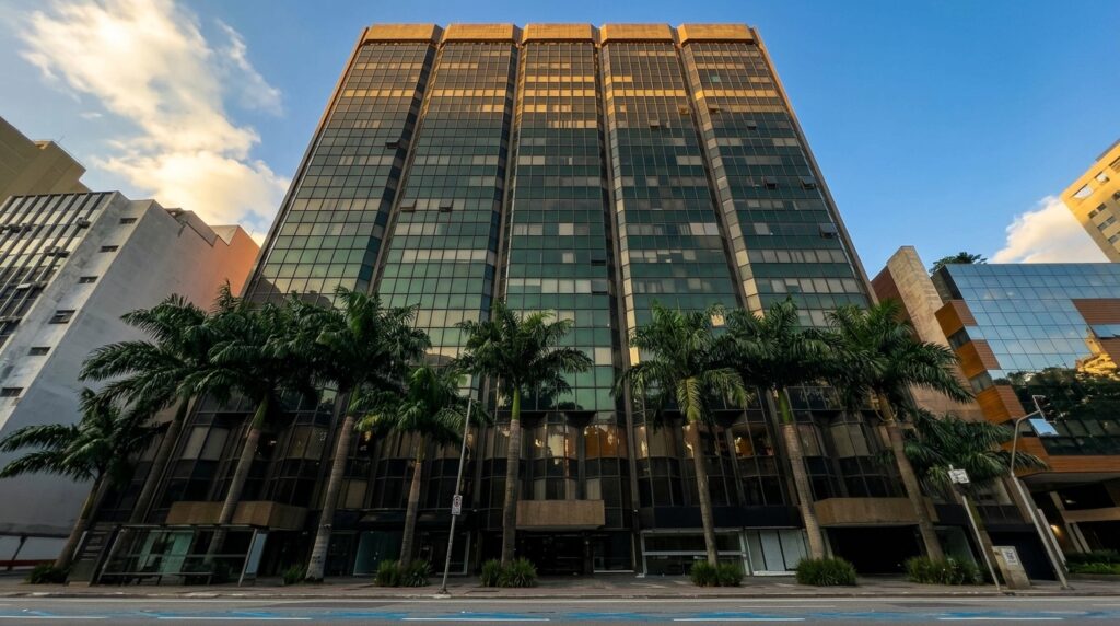 office building with palm trees 202605121622